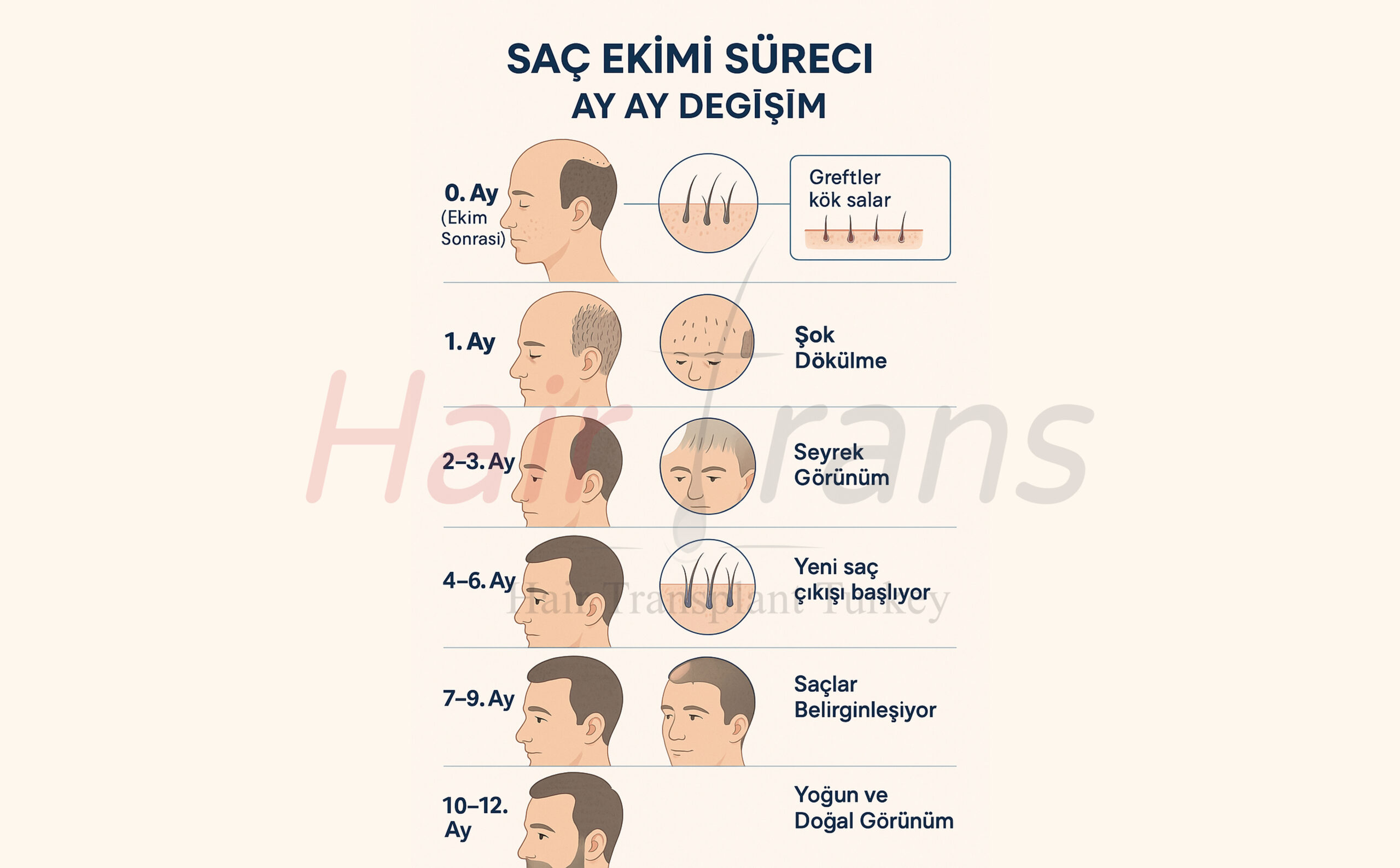 Danışanlarda Saç Ekimi Sonuçları Ne Zaman Görülür?